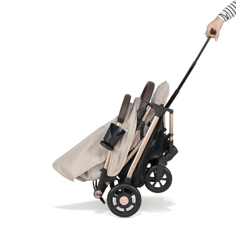 COSATTO Carucior pentru copii Woosh 4 Whisper 0-25 kg Sistem Troller Material Ecologic Suport pahar Husa de ploaie