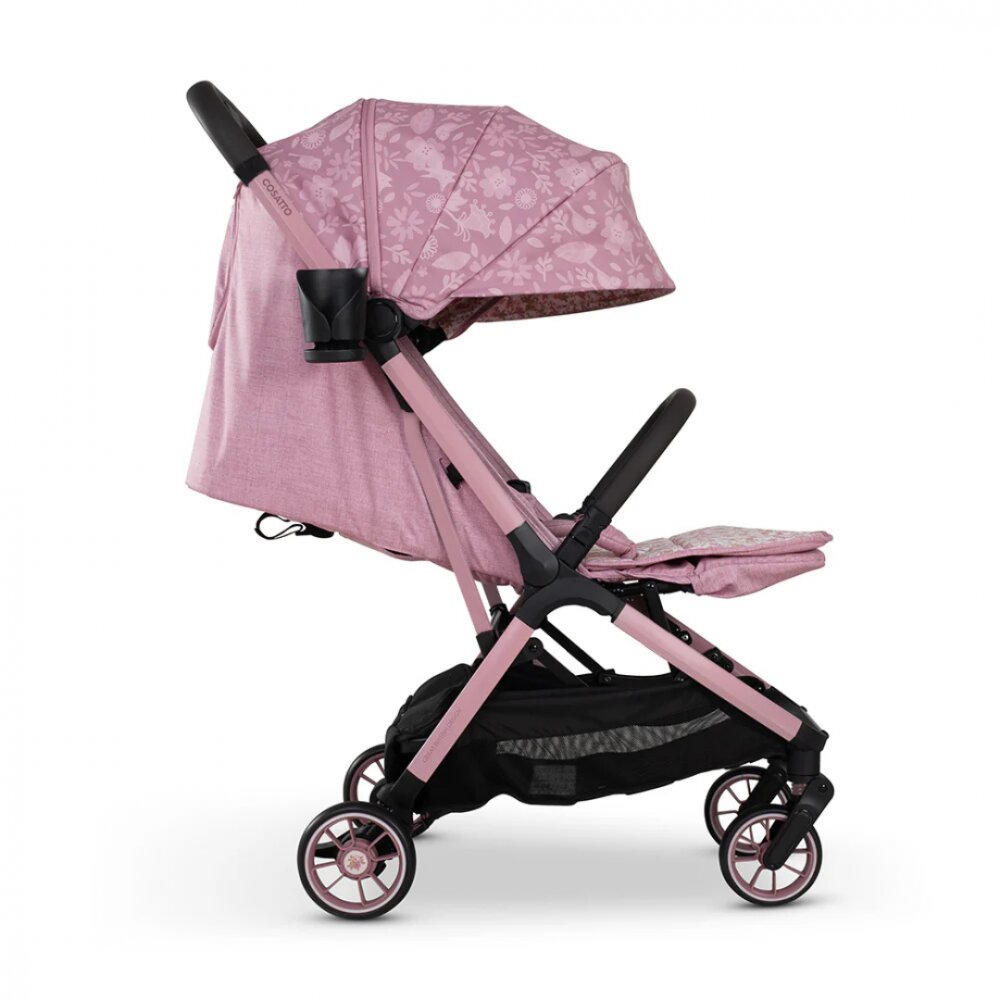 COSATTO Carucior pentru copii Woosh City Camille cadru din aluminiu suspensii suport reglabil pentru picioare compatibil avion accesorii incluse