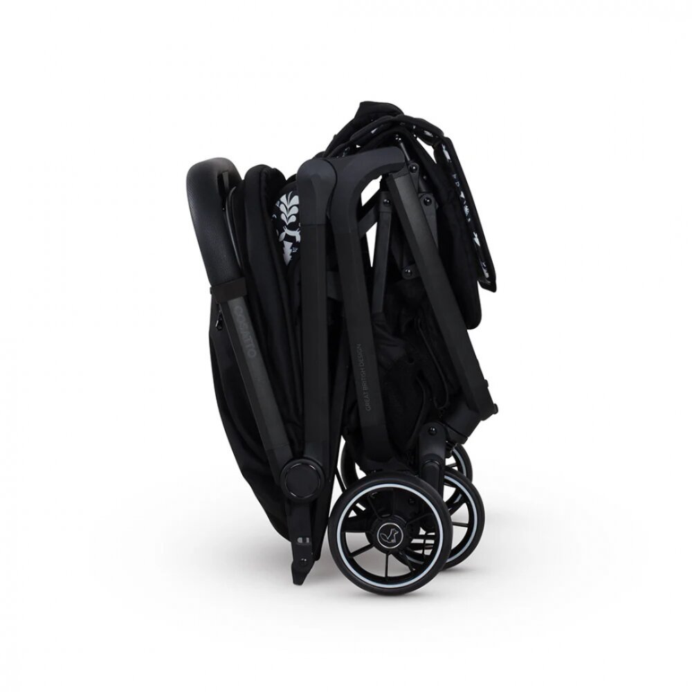 COSATTO Carucior pentru copii Woosh City Silhouette cadru din aluminiu suspensii suport reglabil pentru picioare compatibil avion accesorii incluse