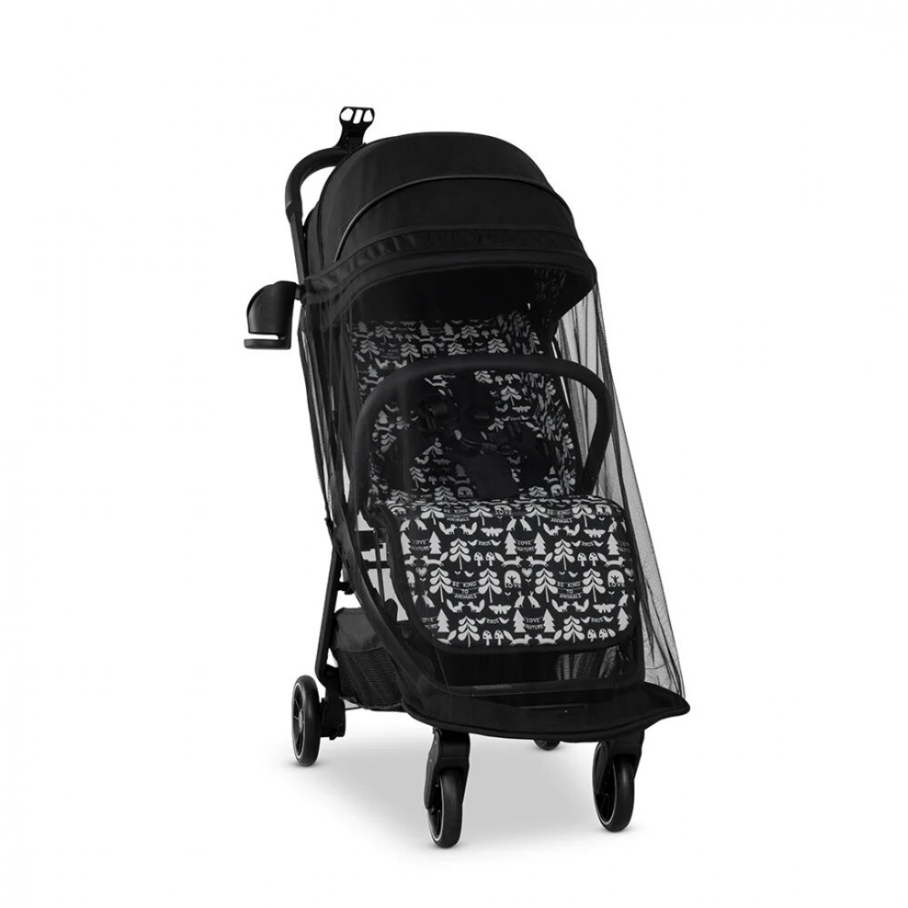 COSATTO Carucior pentru copii Woosh City Silhouette cadru din aluminiu suspensii suport reglabil pentru picioare compatibil avion accesorii incluse