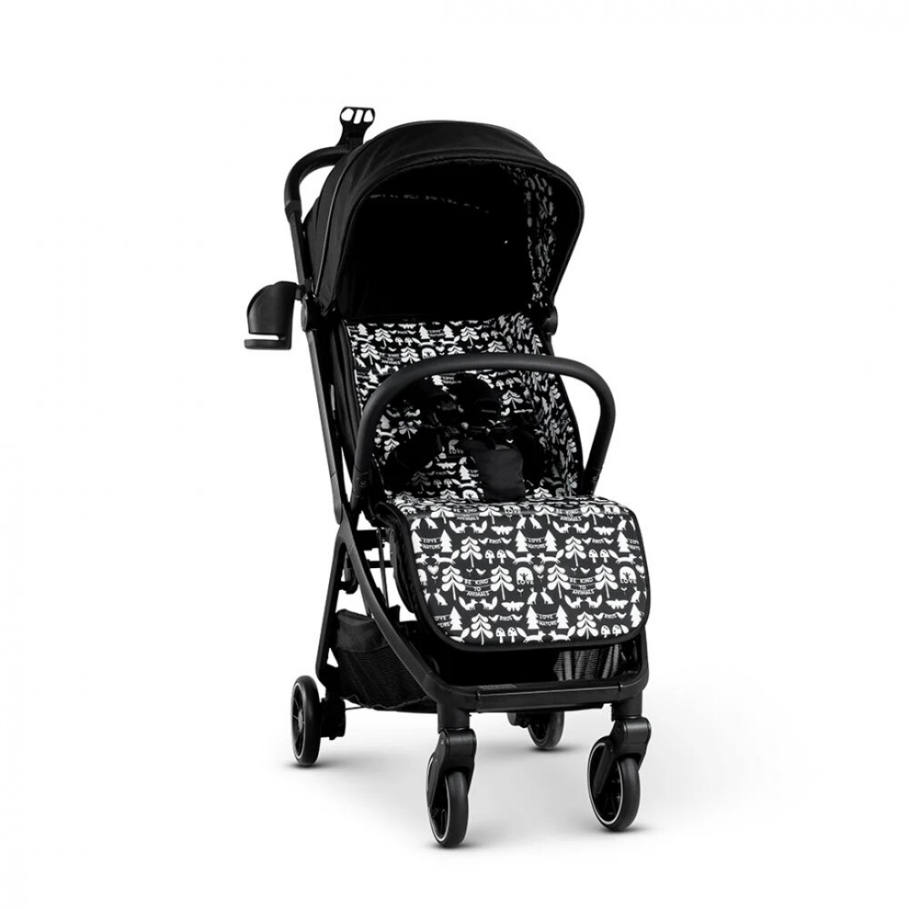 COSATTO Carucior pentru copii Woosh City Silhouette cadru din aluminiu suspensii suport reglabil pentru picioare compatibil avion accesorii incluse