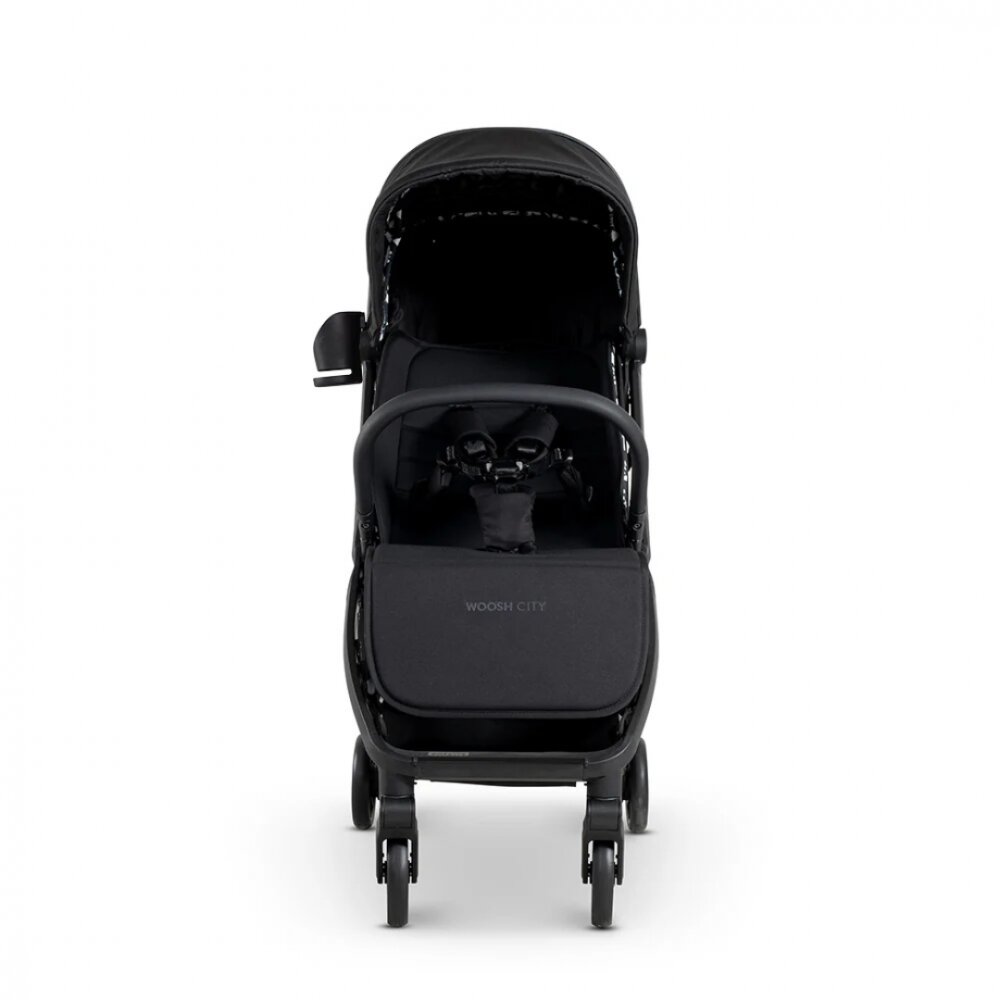 COSATTO Carucior pentru copii Woosh City Silhouette cadru din aluminiu suspensii suport reglabil pentru picioare compatibil avion accesorii incluse