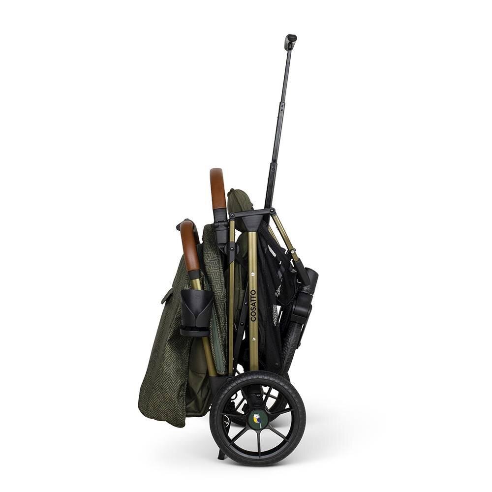 COSATTO Carucior pentru copii Woosh Trail Bureau 0-25 kg Sistem Troller Material Ecologic Suport pahar Husa de ploaie