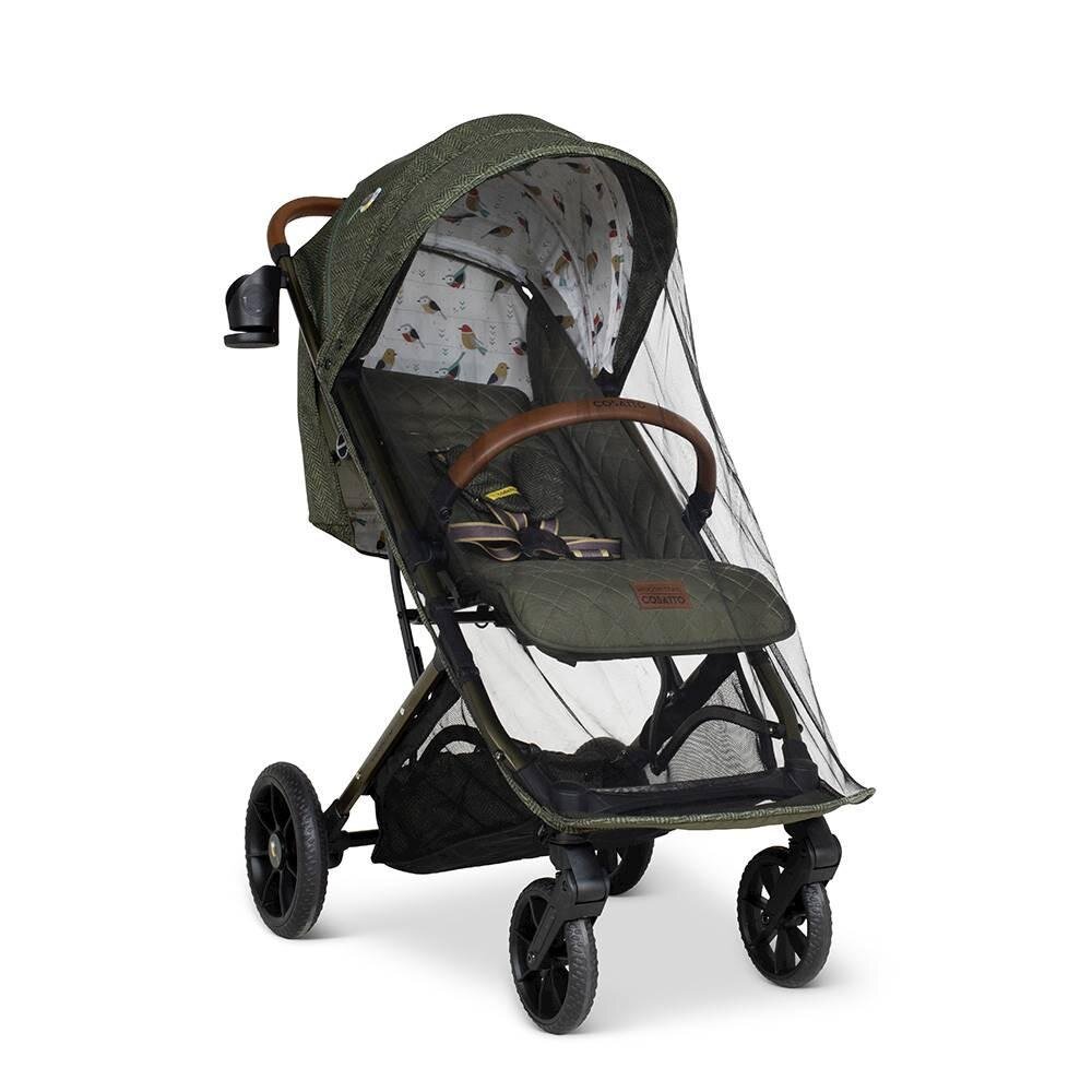COSATTO Carucior pentru copii Woosh Trail Bureau 0-25 kg Sistem Troller Material Ecologic Suport pahar Husa de ploaie