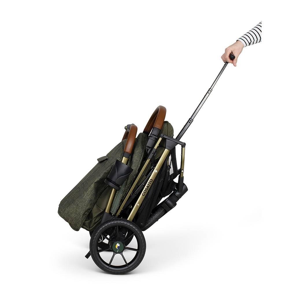 COSATTO Carucior pentru copii Woosh Trail Bureau 0-25 kg Sistem Troller Material Ecologic Suport pahar Husa de ploaie