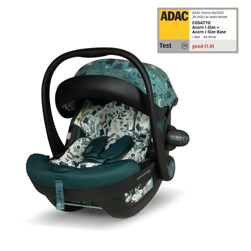 COSATTO Scaun auto Acorn 2 Masquerade I-Size Certificare ADAC Insertii moi Husa detasabila Copertina reglabila