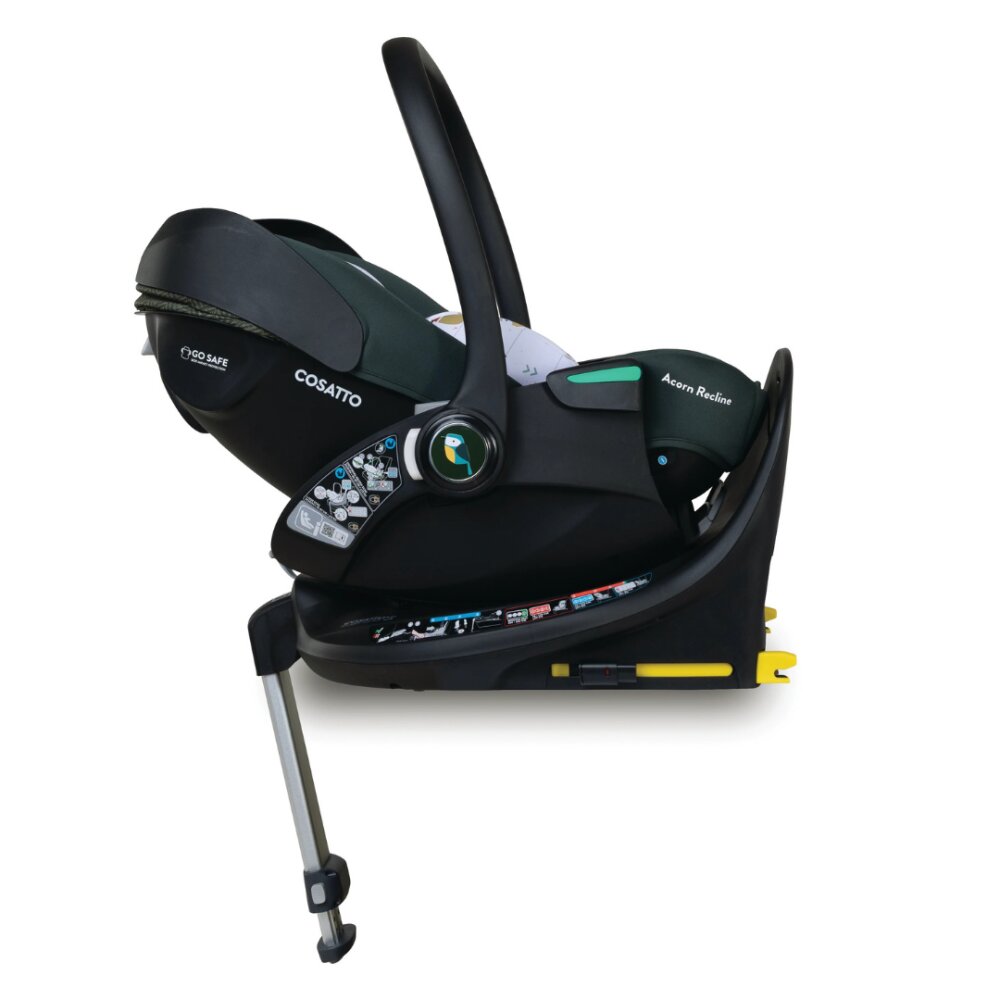 COSATTO Scaun auto Acorn Recline Bureau cu baza isofix rotativa insertii moi husa detasabila copertina reglabila