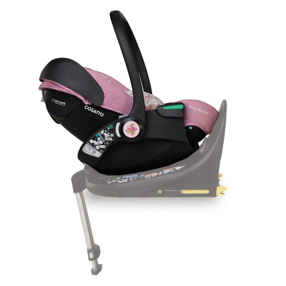 COSATTO Scaun auto Acorn Recline Camille cu baza isofix rotativa insertii moi husa detasabila copertina reglabila