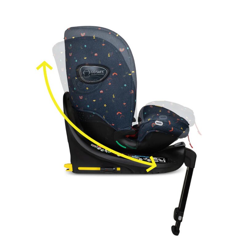 COSATTO Scaun auto All in All Extra Doodle Days 40-150 cm I-Size Isofix SIPS Rotatie 360 Tetiera reglabila