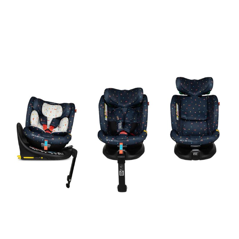 COSATTO Scaun auto All in All Extra Doodle Days 40-150 cm I-Size Isofix SIPS Rotatie 360 Tetiera reglabila