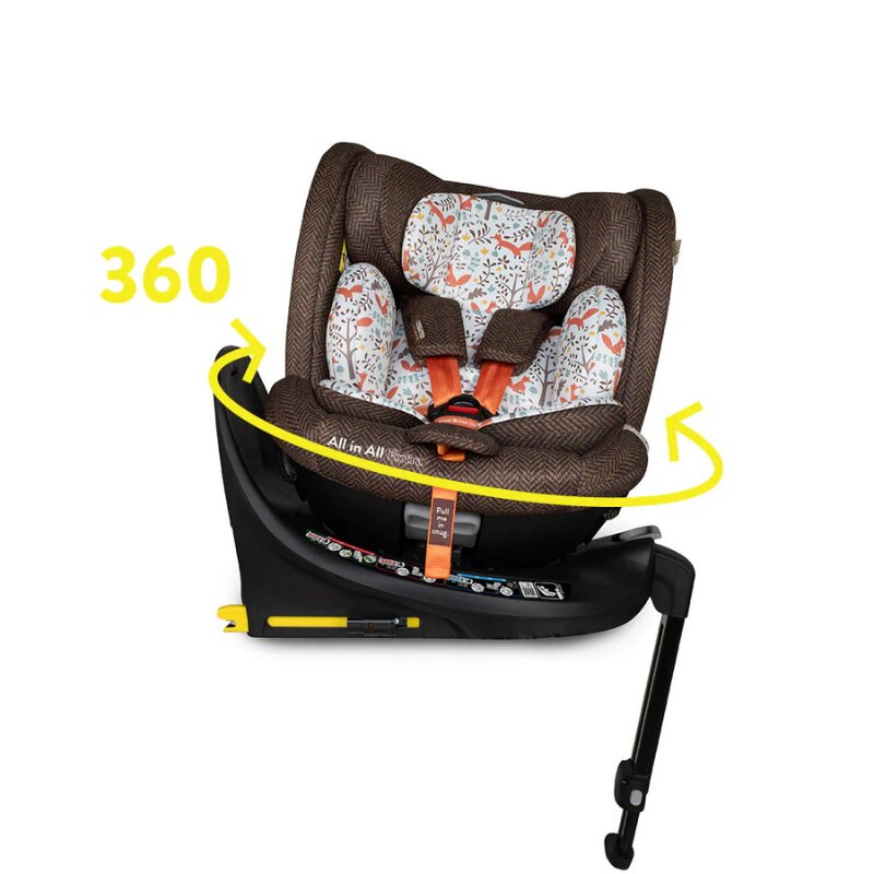 COSATTO Scaun auto All in All Extra Foxford Hall 40-150 cm I-Size Isofix SIPS Rotatie 360 Tetiera reglabila