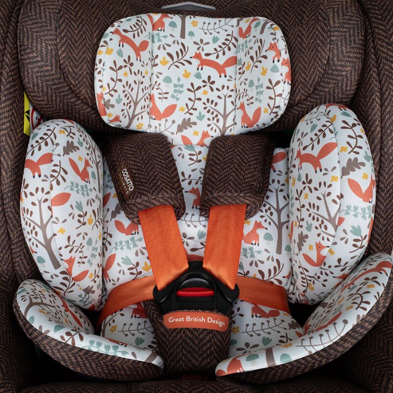 COSATTO Scaun auto All in All Extra Foxford Hall 40-150 cm I-Size Isofix SIPS Rotatie 360 Tetiera reglabila