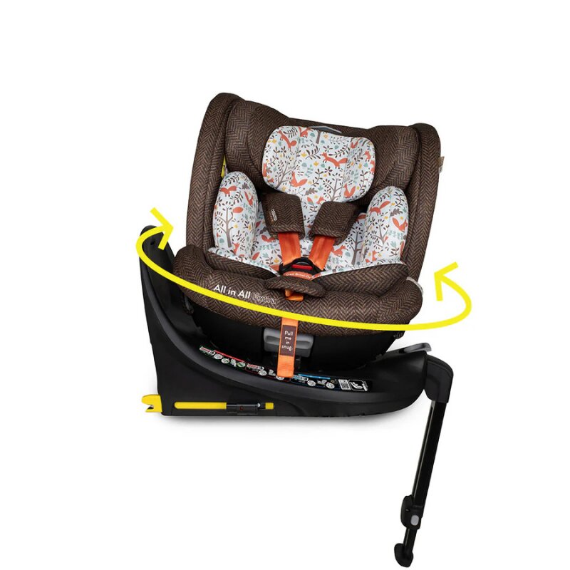 COSATTO Scaun auto All in All Extra Foxford Hall 40-150 cm I-Size Isofix SIPS Rotatie 360 Tetiera reglabila