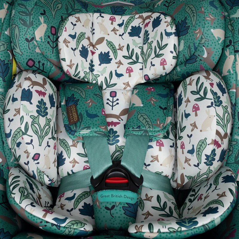 COSATTO Scaun auto All in All Extra Masquerade 40-150 cm I-Size Isofix SIPS Rotatie 360 Tetiera reglabila