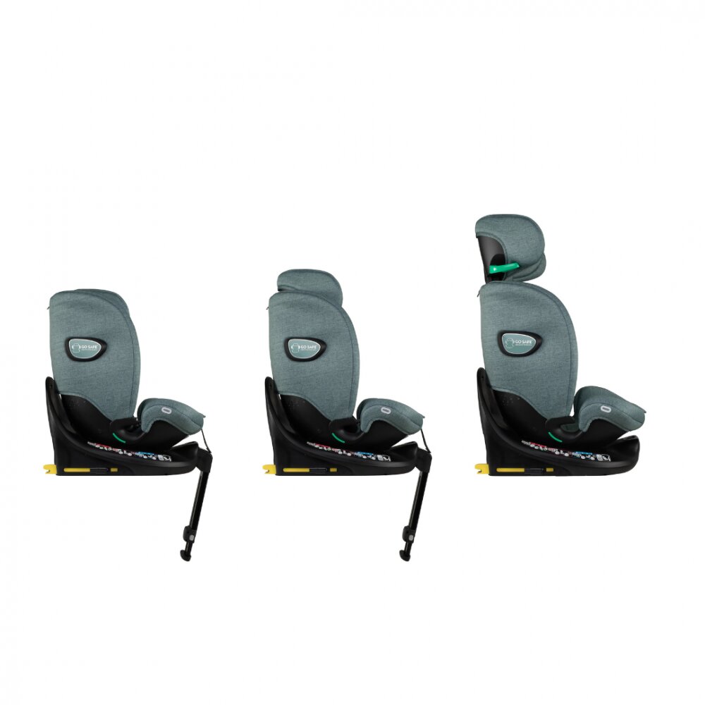 COSATTO Scaun auto All in All Extra Meadow 40-150 cm I-Size Isofix SIPS Rotatie 360 Tetiera reglabila