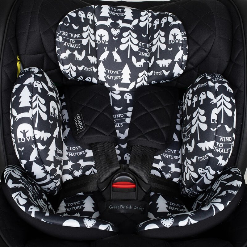 COSATTO Scaun auto All in All Extra Silhouette 40-150 cm I-Size Isofix SIPS Rotatie 360 Tetiera reglabila