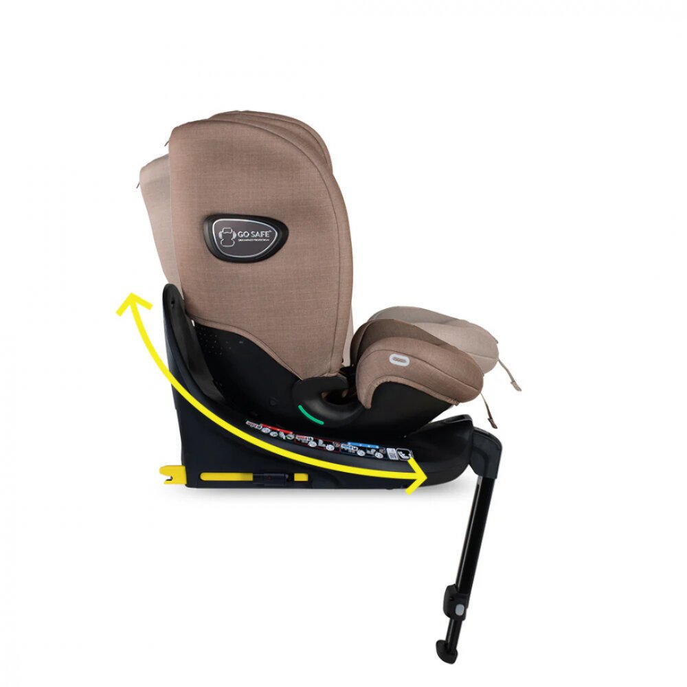 COSATTO Scaun auto All in All Extra Tiger Tale 40-150 cm I-Size Isofix SIPS Rotatie 360 Tetiera reglabila