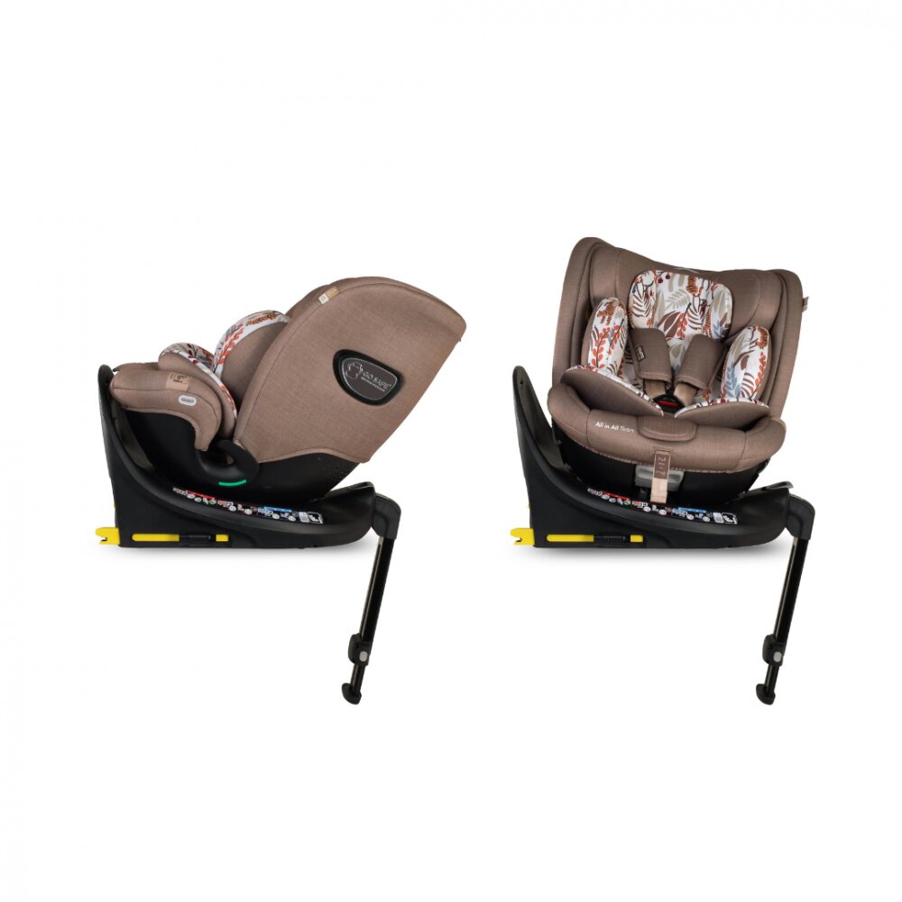 COSATTO Scaun auto All in All Extra Tiger Tale 40-150 cm I-Size Isofix SIPS Rotatie 360 Tetiera reglabila