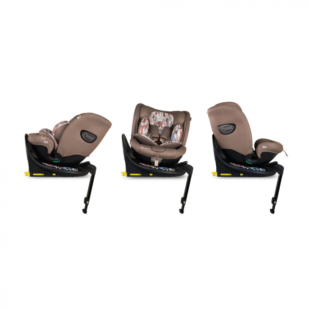 COSATTO Scaun auto All in All Extra Tiger Tale 40-150 cm I-Size Isofix SIPS Rotatie 360 Tetiera reglabila