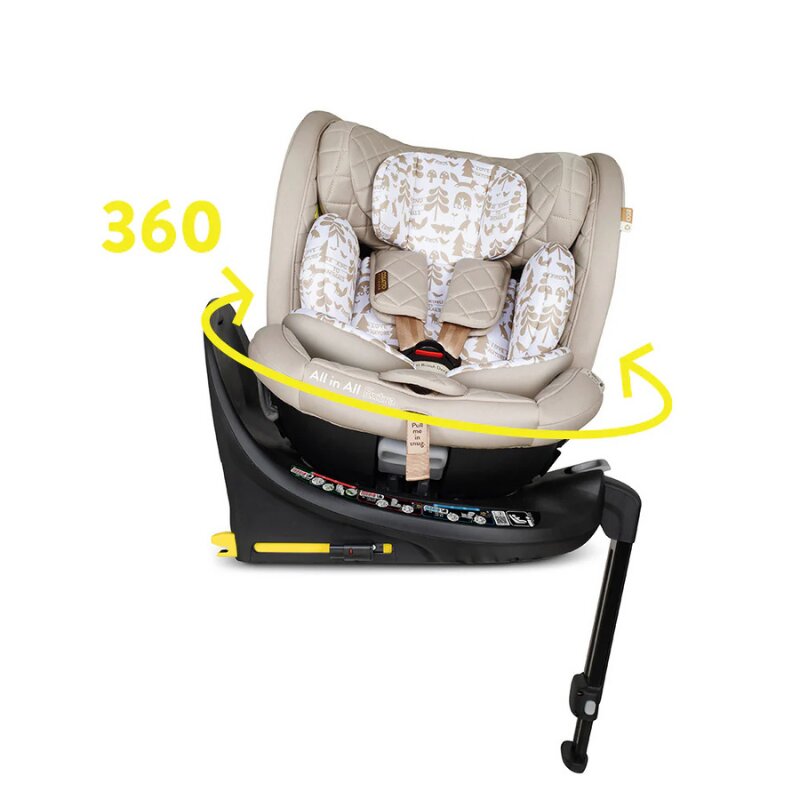 COSATTO Scaun auto All in All Extra Whisper 40-150 cm I-Size Isofix SIPS Rotatie 360 Tetiera reglabila