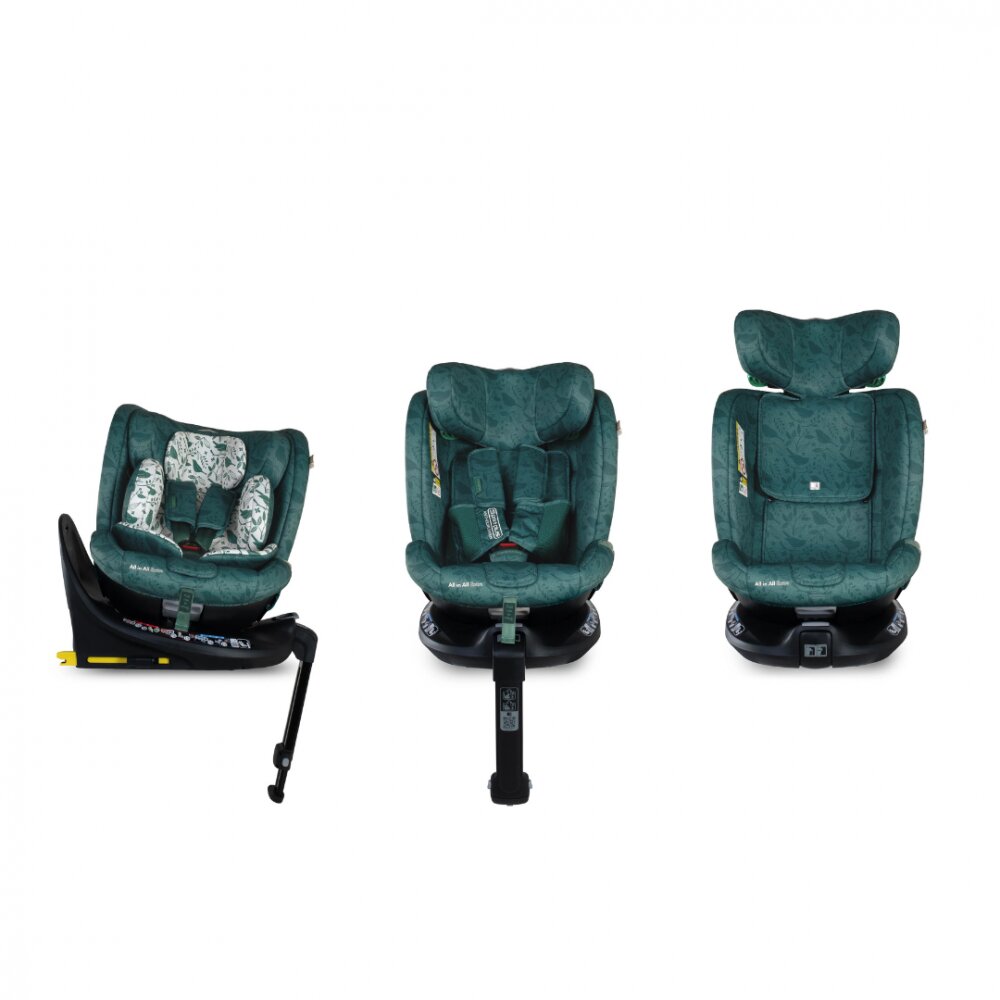 COSATTO Scaun auto All in All Extra Wildwood 40-150 cm I-Size Isofix SIPS Rotatie 360 Tetiera reglabila