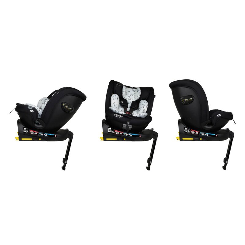 COSATTO Scaun auto Come and go 2 Foxed I-Size Rotatie 360 SIPS Isofix Tetiera reglabila