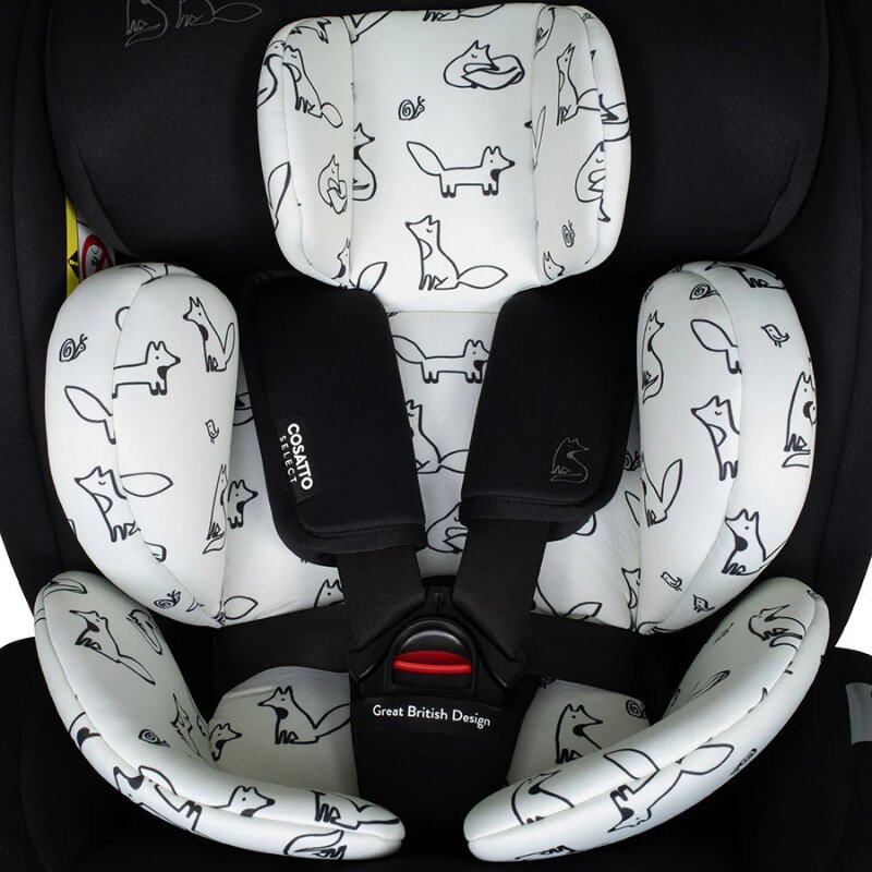COSATTO Scaun auto Come and go 2 Foxed I-Size Rotatie 360 SIPS Isofix Tetiera reglabila