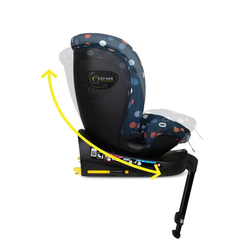 COSATTO Scaun auto Come and go 2 Spot On I-Size Rotatie 360 SIPS Isofix Tetiera reglabila