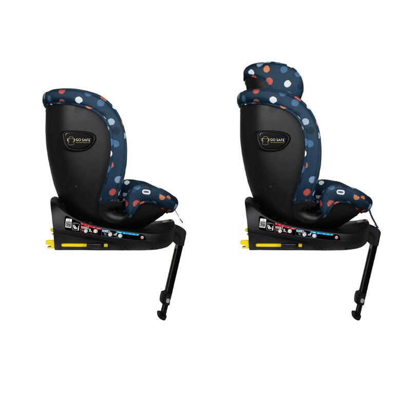 COSATTO Scaun auto Come and go 2 Spot On I-Size Rotatie 360 SIPS Isofix Tetiera reglabila