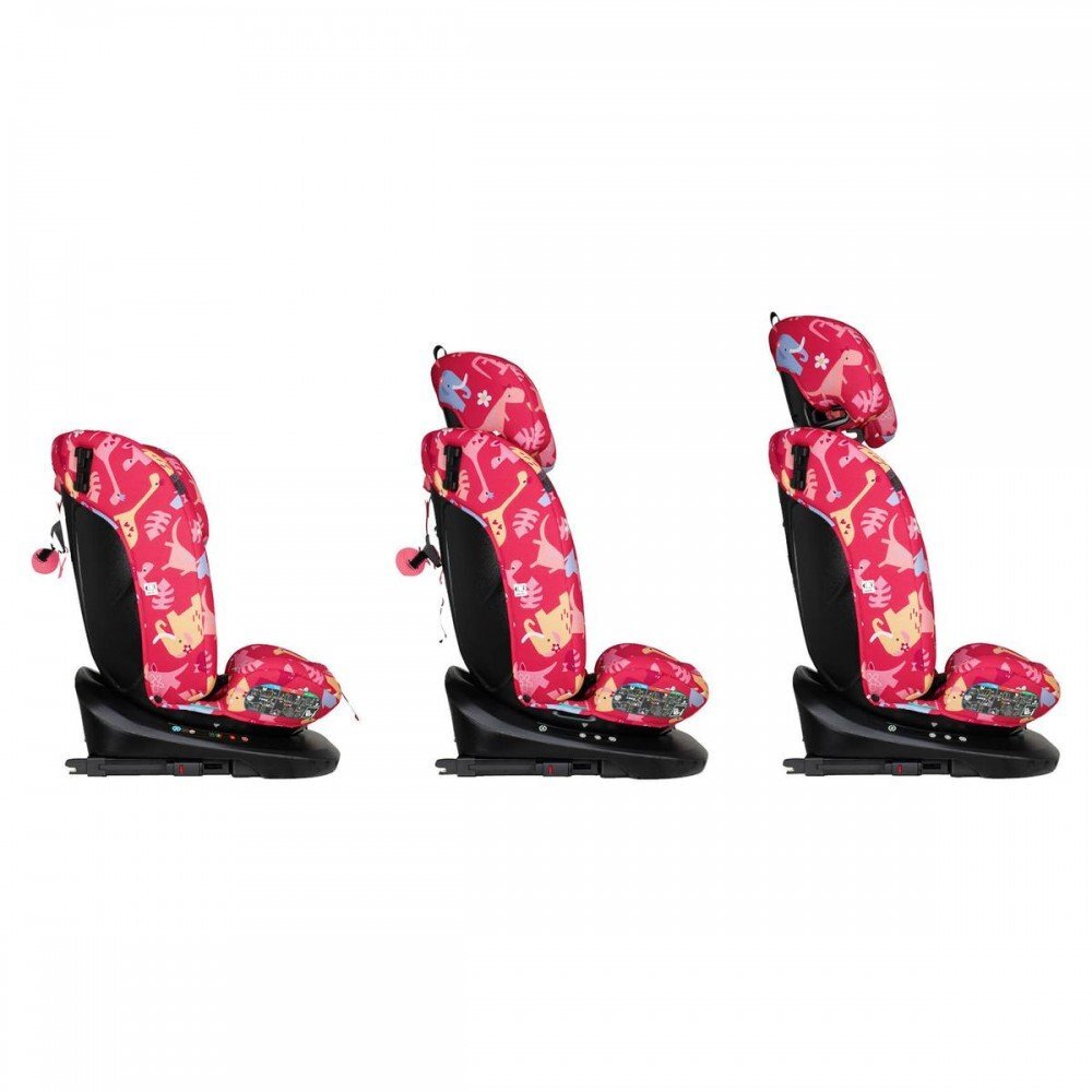 COSATTO Scaun auto Get Set Gro Dino Delite I-Size Rotativ 360 Spatar si Tetiera reglabile Husa detasabila Isofix TopTether 40-150 cm