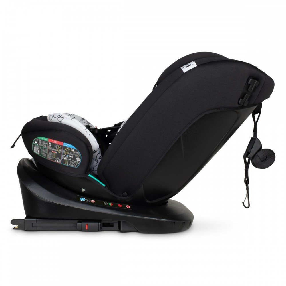 COSATTO Scaun auto Get Set Gro Foxed I-Size Rotativ 360 Spatar si Tetiera reglabile Husa detasabila Isofix TopTether 40-150 cm