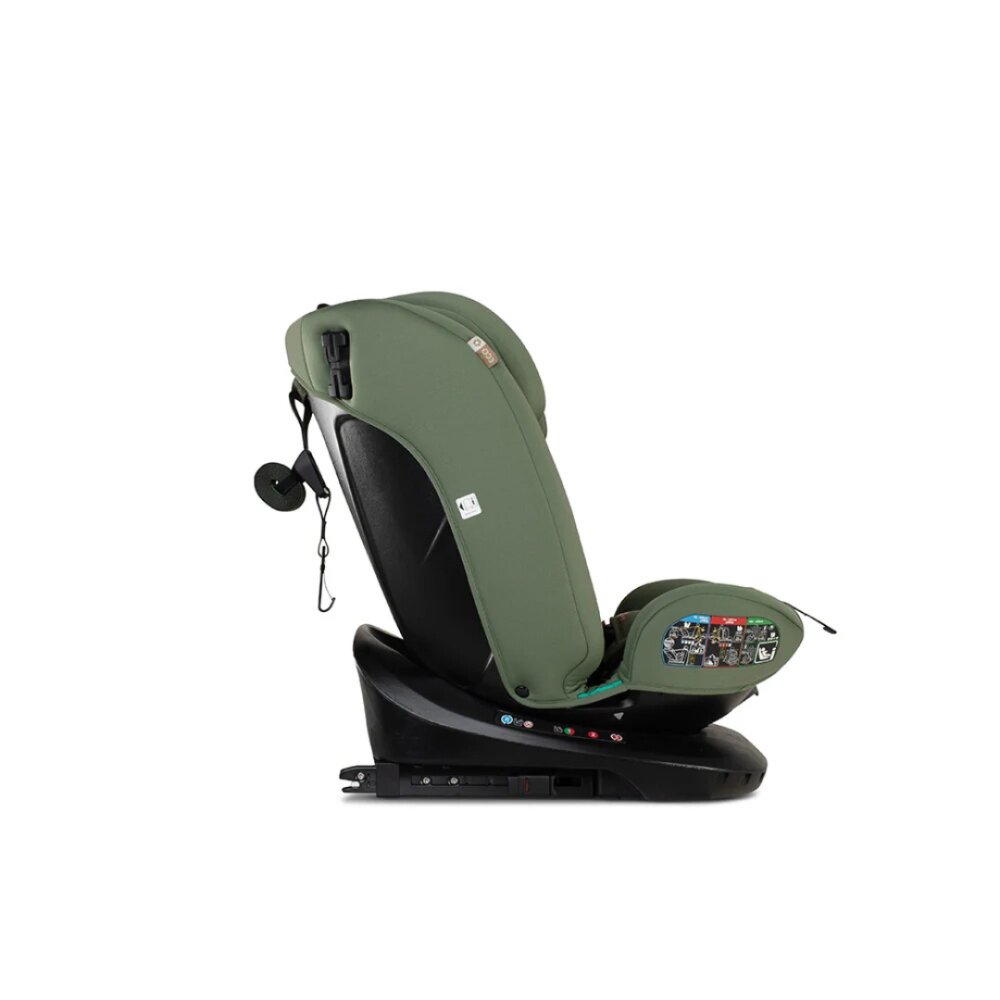 COSATTO Scaun auto Get Set Gro Hoglet I-Size Rotativ 360 Spatar si Tetiera reglabile Husa detasabila Isofix TopTether 40-150 cm