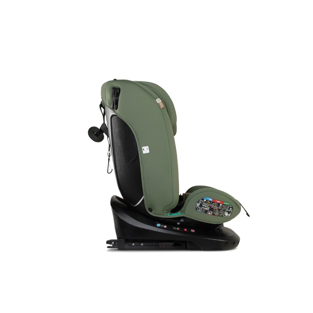 COSATTO Scaun auto Get Set Gro Hoglet I-Size Rotativ 360 Spatar si Tetiera reglabile Husa detasabila Isofix TopTether 40-150 cm