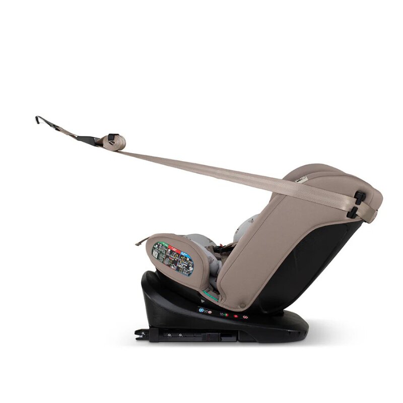 COSATTO Scaun auto Get Set Gro Lollop I-Size Rotativ 360 Spatar si Tetiera reglabile Husa detasabila Isofix TopTether 40-150 cm
