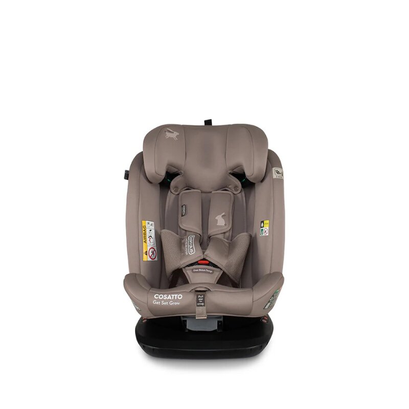 COSATTO Scaun auto Get Set Gro Lollop I-Size Rotativ 360 Spatar si Tetiera reglabile Husa detasabila Isofix TopTether 40-150 cm