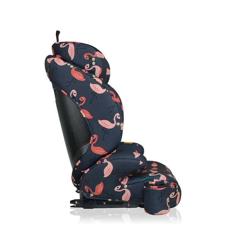 COSATTO Scaun auto Ninja 2 I-Size Pretty Flamingo cu isofix tetiera reglabila cotiere suport pahar husa lavabila