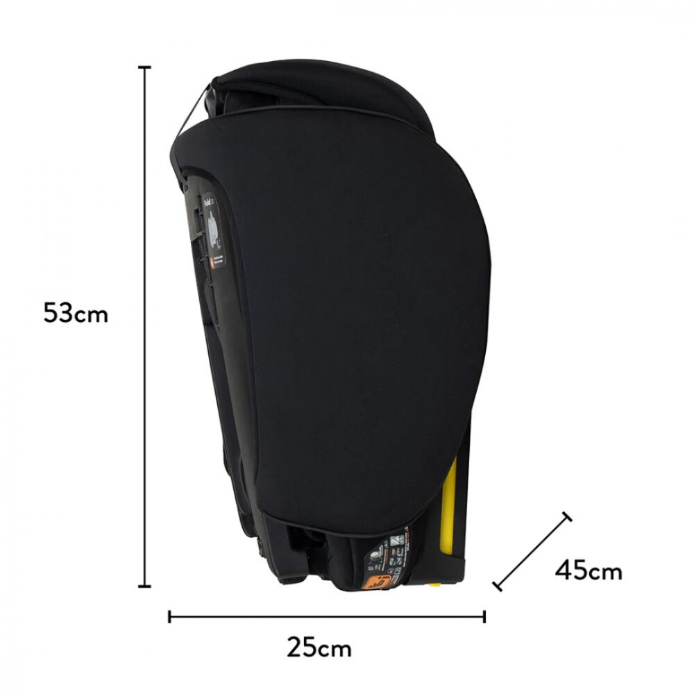 COSATTO Scaun auto pentru copii i-Size 76-150 cm On The Go Silhouette cu sistem Isofix si Top-Tether pliere compacta geanta de transport