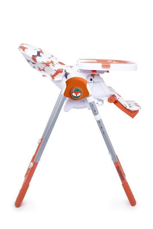 COSATTO Scaun de masa Noodle Mister Fox 0+ greutate admisa 15 kg 5 pozitii inclinare spatar