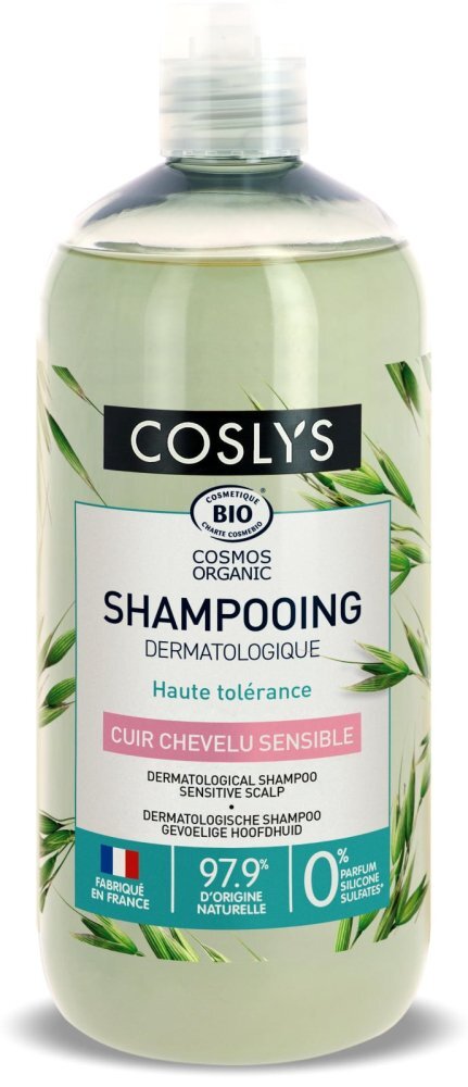 Coslys Sampon Bio dermatologic scalp sensibil cu extract de ovaz 500 ml