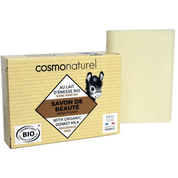 COSMO NATUREL Sapun bio cu lapte de magarita si unt de shea fara parfum 100 g