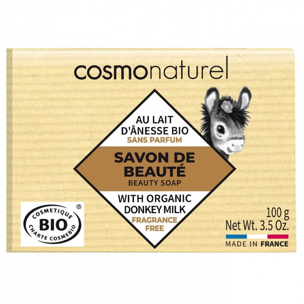 COSMO NATUREL Sapun bio cu lapte de magarita si unt de shea fara parfum 100 g