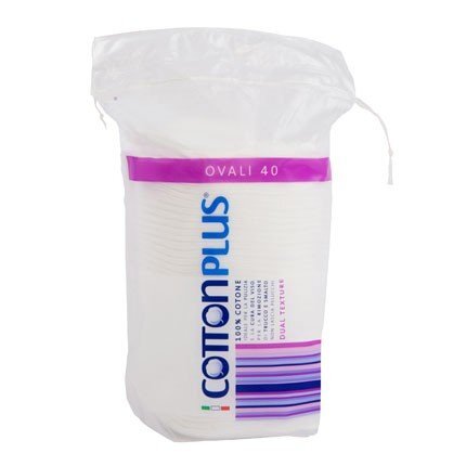 COTTON PLUS Dischete demachiante ovale 9x7 cm 40 bucpachet