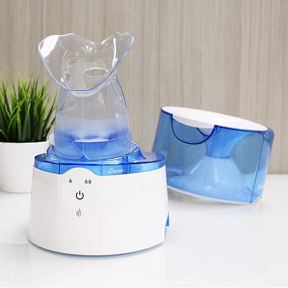 Crane Umidificator Ultrasonic 2 in 1 cu inhalator
