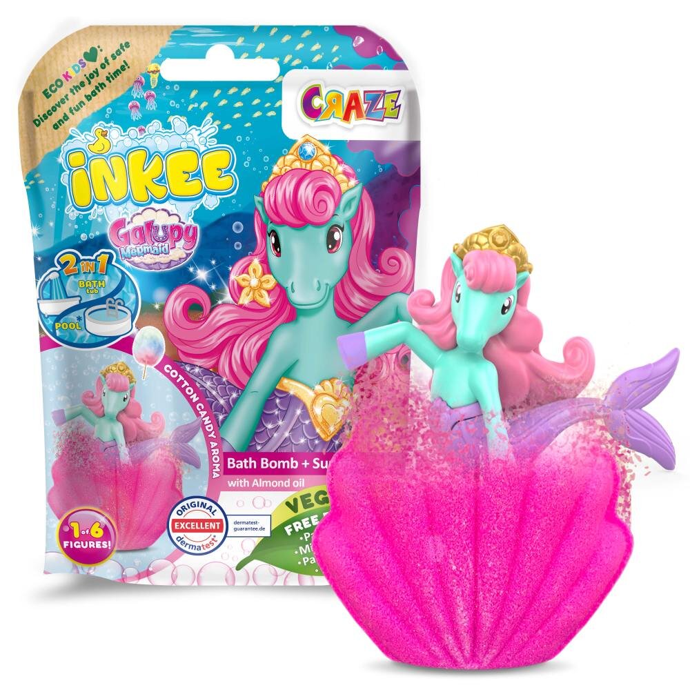 Craze Bila de baie cu surpriza sirena Galupy