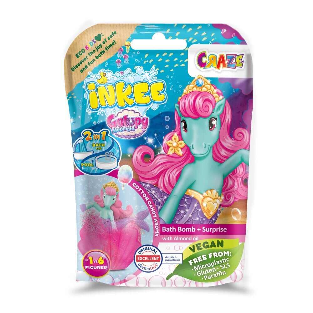 Craze Bila de baie cu surpriza sirena Galupy