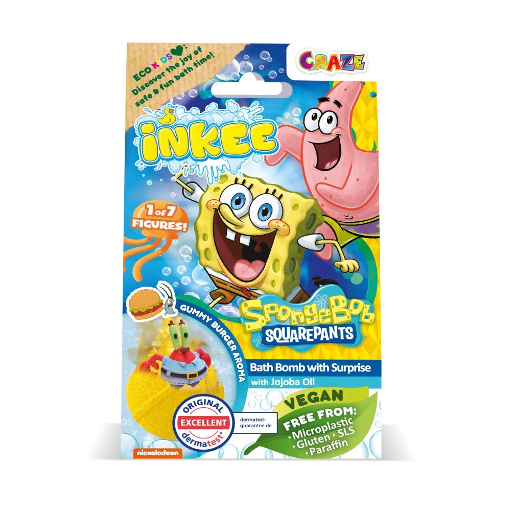 Craze Bila de baie cu surpriza Sponge Bob