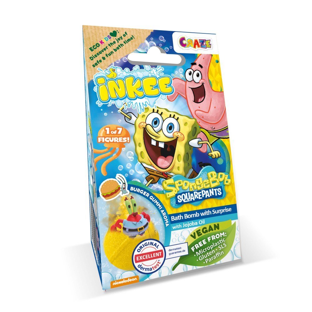 Craze Bila de baie cu surpriza Sponge Bob