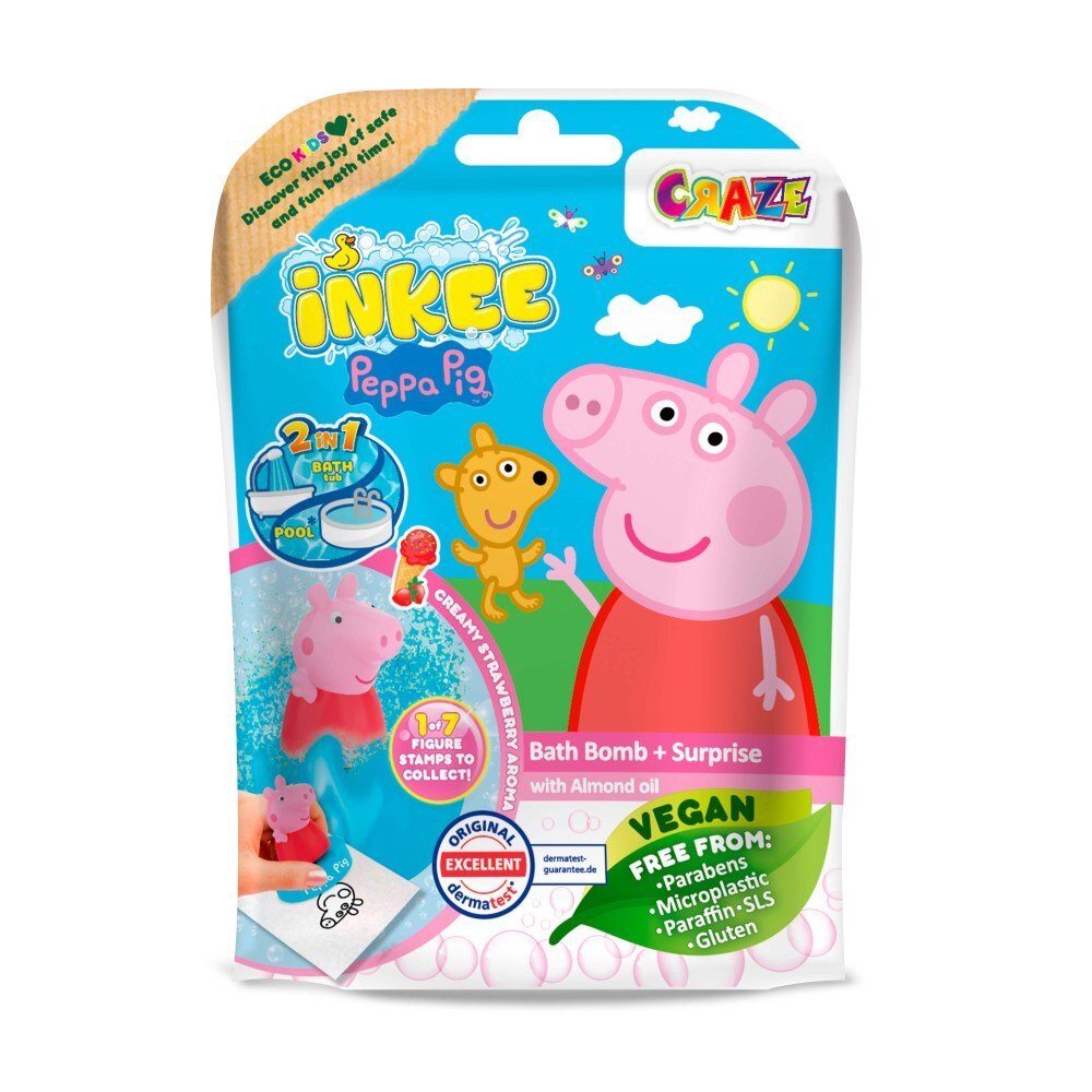 Craze Bila de baie pentru copii cu surpriza Peppa Pig