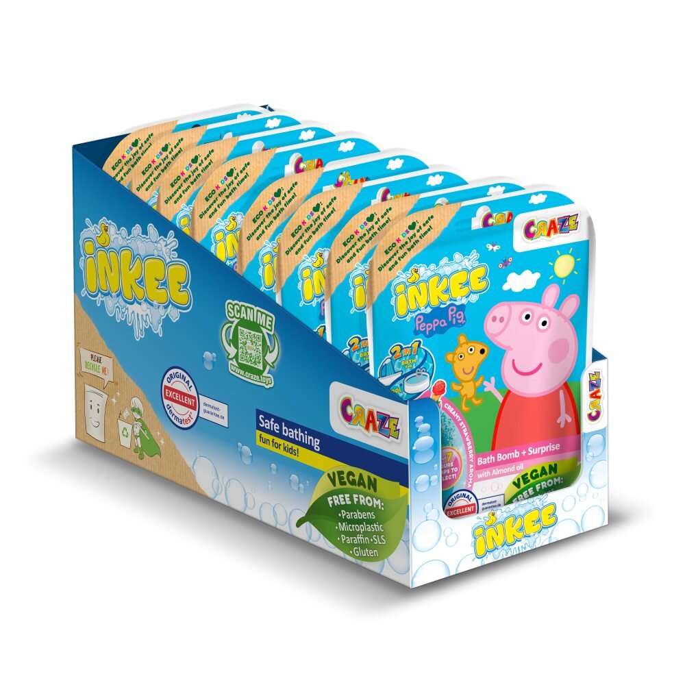 Craze Bila de baie pentru copii cu surpriza Peppa Pig