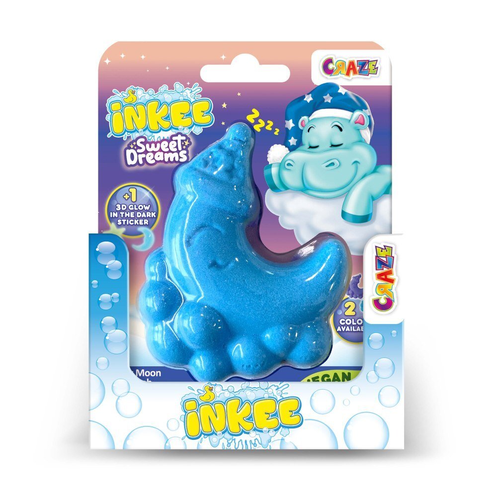 Craze Bomba de baie spumoasa Inkee in forma de luna